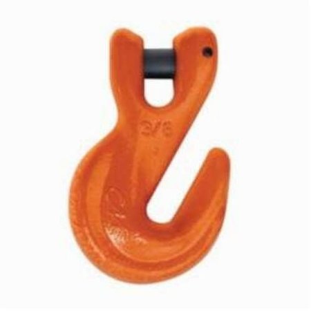 CM Clevlok HercAlloy Grab Hook, 38 In Trade, 8800 Lb Load, Grade 80100, Cradle Attachment, Steel Alloy 659725